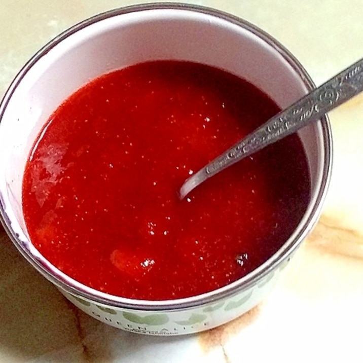 苺の酸味が美味しい！苺の簡単ジャム作り♪